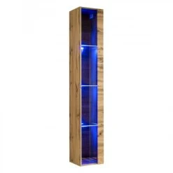 Ac-Deco Vitrine Murale LED Switch 180cm Naturel