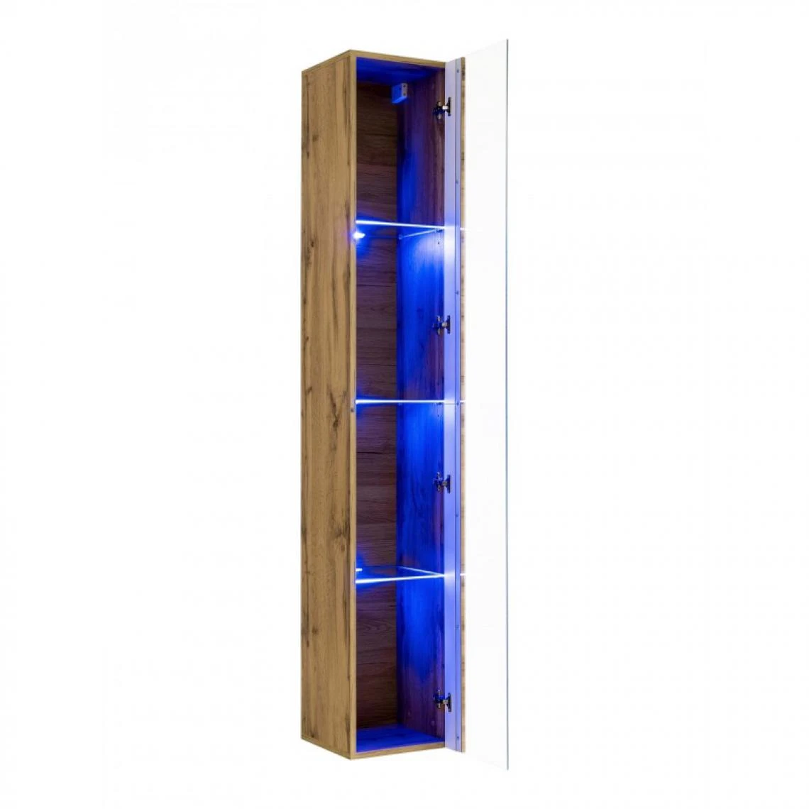 Ac-Deco Vitrine Murale LED Switch 180cm Naturel 4 Ac-Deco Vitrine Murale LED Switch 180cm Naturel – Image 2