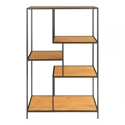 Altobuy VOLLRAD - Etagère Multi-Rangement Acier Noir Et Bois Naturel -SoBuy Shop vollrad etagere multi rangement acier noir et bois naturel 8617027 22035561 1140x1140